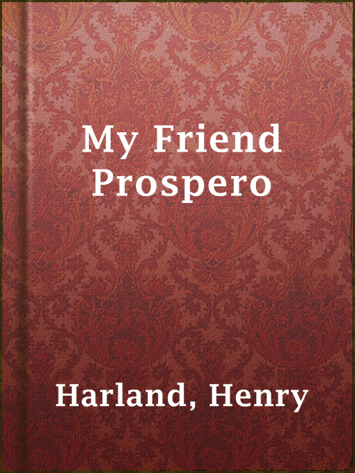 Cover image for My Friend Prospero